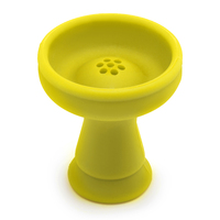 Чаша силиконовая (жёлтая) высота 9 см, диаметр 7,5 см, глубина 19 см