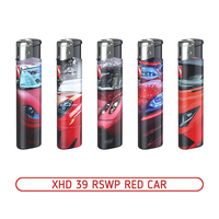 Зажигалки пьезо XHD 39 RSWP RED CAR