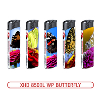 Зажигалки пьезо XHD 8500L WP BUTTERFLY