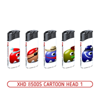 Зажигалки пьезо XHD 8500S CARTOON HEAD1