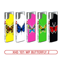 Зажигалки пьезо XHD 101 WP BUTTERFLY 2