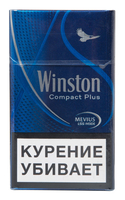 Сигареты WINSTON Compact Plus Смола 6 мг/сиг, Никотин 0,5 мг/сиг, СО 7 мг/сиг.