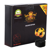 Уголь кокосовый CROWN Kaloud Edition 1 кг 72 брикета