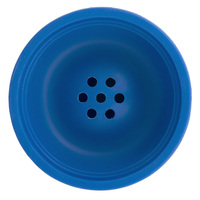 Чаша силиконовая AMY DELUXE под Kaloud (синяя) высота 9 см, диаметр 8 см, глубина 1.8 см