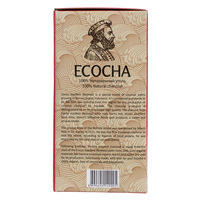 Уголь кокосовый ECOCHA Big 1 кг 72 брикетов