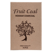 Уголь фруктовый FRUIT COAL 72 брикетов