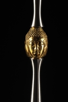 Кальян MAKLAUD Transform Buddha №4 70 см из нержавеющей стали (Шахта + шланг + блюдце)