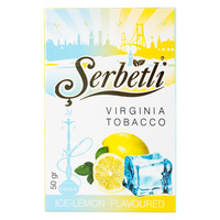 Табак SERBETLI 50 г Ice Lemon Flavoured (Ледяной Лимон)