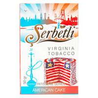 Табак SERBETLI 50 г American Cake (Американский Пирог)