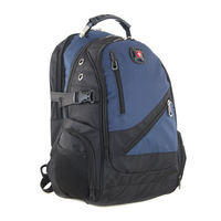 Рюкзак SWISSGEAR 8815 (USB и AUX) чёрно-синий 48 см