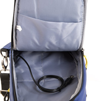 Рюкзак с ручкой, однолямочный SKY-BOW 1037 синий (26х45х16)
