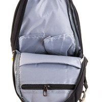 Рюкзак с одной лямкой SKY-BOW 1036 чёрная ткань (18х32х6)