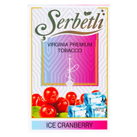 Табак SERBETLI 50 г Ice Cranberry (Ледяная Клюква)