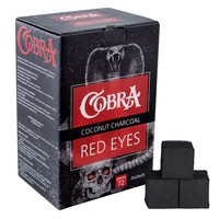 Уголь COBRA Red Eyes Big 1 кг 72 брикета