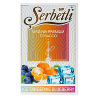 Табак SERBETLI 50 г Ice Tangerine Blueberry (Ледяной Мандарин Черника)