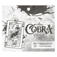 Бестабачная смесь COBRA Virgin 50 г Клубничный Чизкейк (Strawberry Cheesecake)