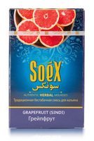 Бестабачная смесь для кальяна SOEX 50 г грейпфрут (GRAPEFRUIT)