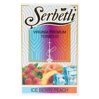 Табак SERBETLI 50 г Ice Berry Peach (Ледяные Ягоды Персик)