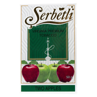 Табак SERBETLI 50 г Two Apples (Два Яблока)
