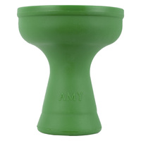 Чаша силиконовая AMY DELUXE под Kaloud (зелёная) высота 9 см, диаметр 8 см, глубина 1.8 см