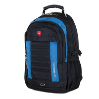 Рюкзак SWISSGEAR 1419 (USB и AUX) чёрно-синий 45 см