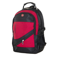 Рюкзак SWISSGEAR 8810 (USB и AUX) чёрно-красный 46 см