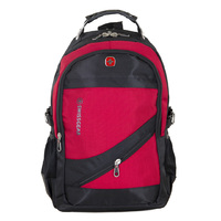 Рюкзак SWISSGEAR 8810 (USB и AUX) чёрно-красный 46 см