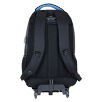 Рюкзак на колесах SKY-BOW 8001 чёрно-синий 58 см