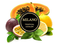 Табак MILANO 100 г M 07 Tropical Cooler (Лимон, Мята, Папайя, Маракуйя)