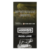 Табак KRASS L-Line 100 г Acid Lime (Кислотный Лайм)