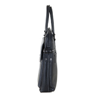 Деловая сумка FERRAGAMO 9637 чёрная (40х32х8)