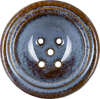 Чаша глиняная, глазурованная AMY DELUXE C008 5 отв. высота 9 см, диаметр 7,7 см, глубина 2 см