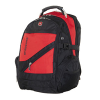 Рюкзак SWISSGEAR 8815 (USB и AUX) чёрно-красный 48 см