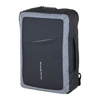 Рюкзак городской SHJLU 1101 (USB и AUX) чёрно-серый 48 см