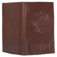 Обложка для паспорта с тиснением Герб РФ