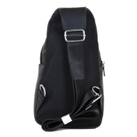 Рюкзак мини GIORGIO ARMANI 66139-5 чёрный экокожа (29х17х7)