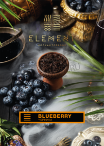 Купить Табак ELEMENT 100 г Земля Blueberry (Черника)
