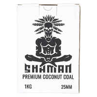 Уголь кокосовый SHAMAN Big 1 кг 72 брикета