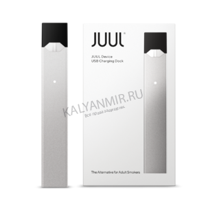 Купить Набор для начинающих JUUL (8W, 200mAh) стальной