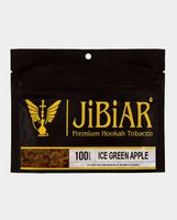 Табак JIBIAR 100 г Ice Green Apple (Зелёное Яблоко)