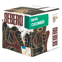 Табак SEBERO 100 г Basil Cucumber (Базилик Огурец) 8