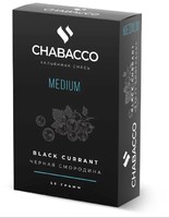 Бестабачная смесь CHABACCO 50 г Medium Black Currant (Чёрная Смородина)