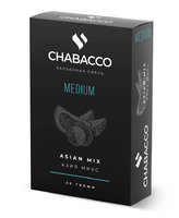 Бестабачная смесь CHABACCO 50 г Medium Azian Mix (Тропический Смузи)