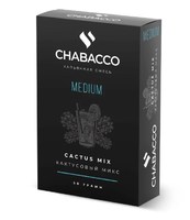 Бестабачная смесь CHABACCO 50 г Medium Cactus Mix (Кактусовый Коктейль)
