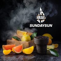 Табак BLACK BURN 100 г Sunday Sun (Апельсин Грейпфрут Лимон)