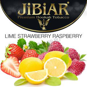 Купить Табак JIBIAR 1 кг Lime Strawberry Raspberry (Лайм Клубника Малина)