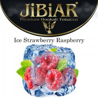 Табак JIBIAR 100 г Ice Strawberry Raspberry (Ледяная Клубника Малина)