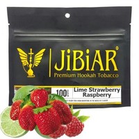Табак JIBIAR 100 г Lime Strawberry Raspberry (Лайм Клубника Малина)