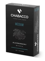Бестабачная смесь CHABACCO 50 г Medium Elderberry (Бузина)