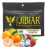 Табак JIBIAR 100 г Ice Raspberry Tangerine (Ледяная Малина Мандарин)